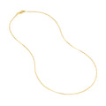 0.66mm Box Chain with Lobster Lock