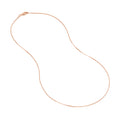 0.66mm Box Chain with Lobster Lock