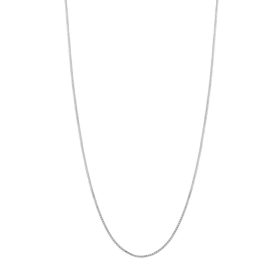 0.66mm Box Chain with Lobster Lock