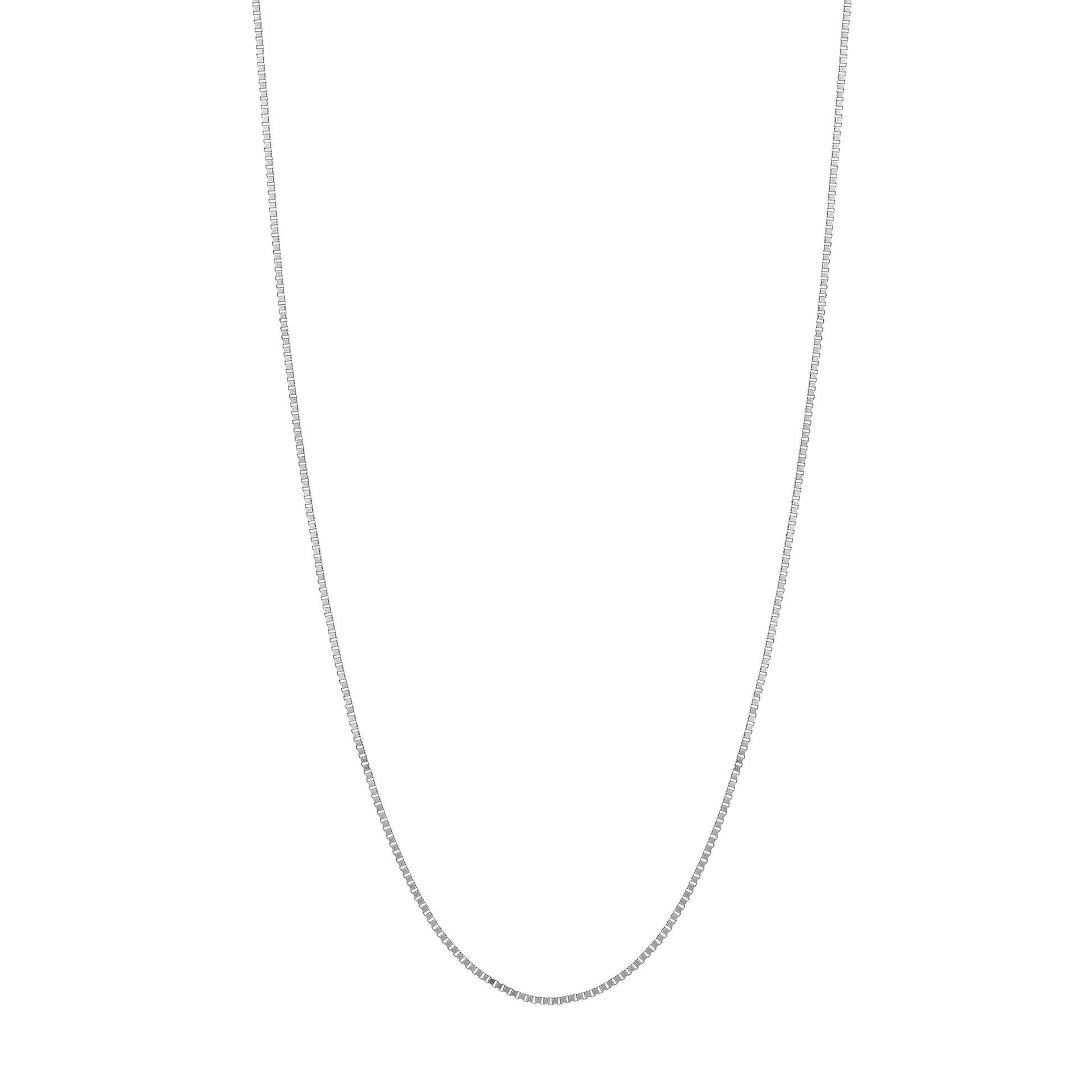 0.66mm Box Chain with Lobster Lock