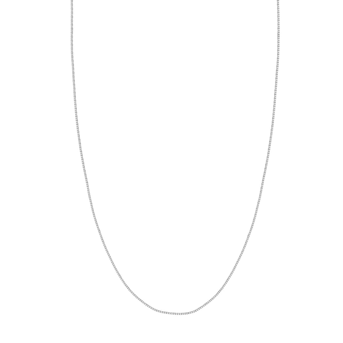 0.96mm Box Chain with Lobster Lock