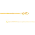 1.2mm Box Chain with Lobster Lock
