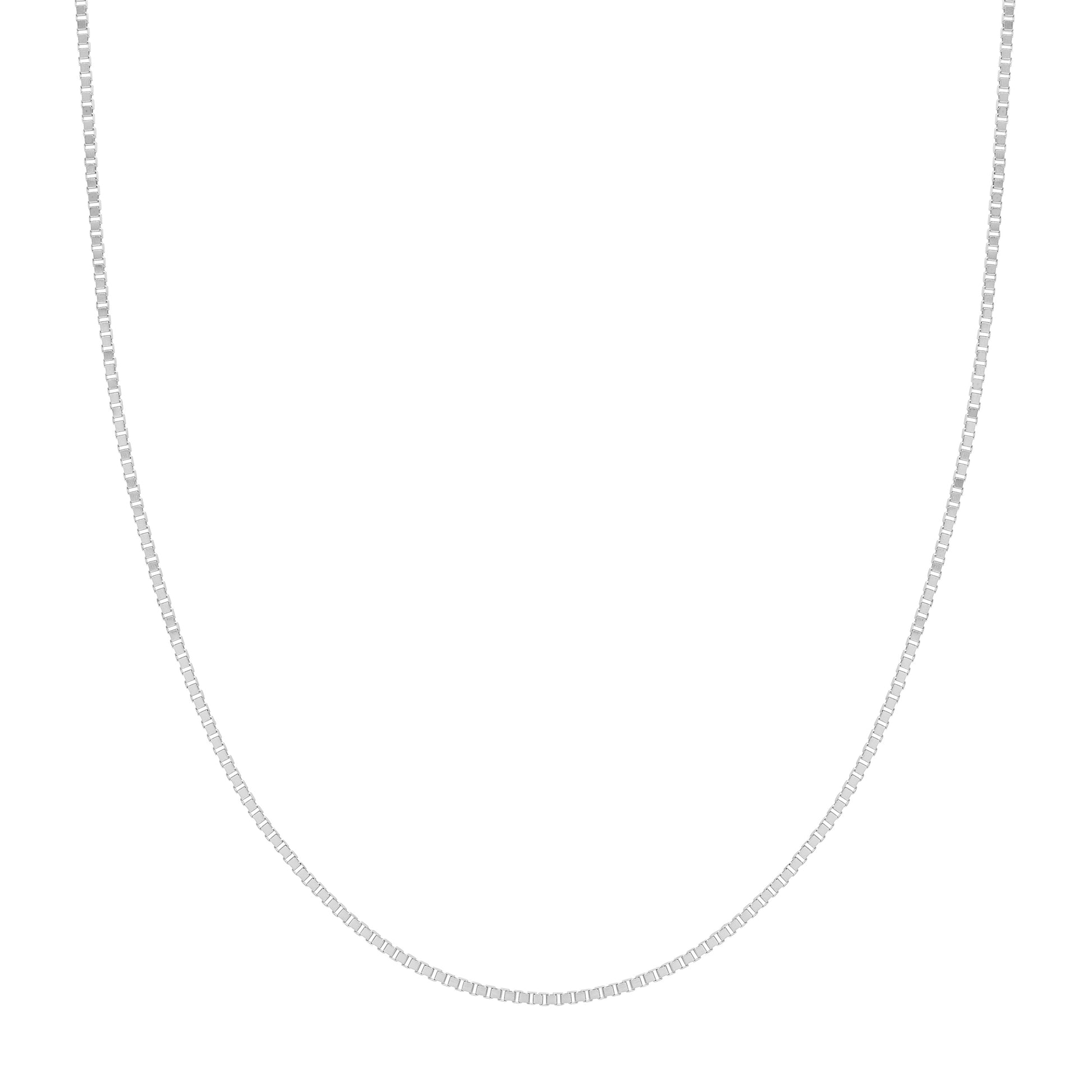 1.2mm Box Chain with Lobster Lock