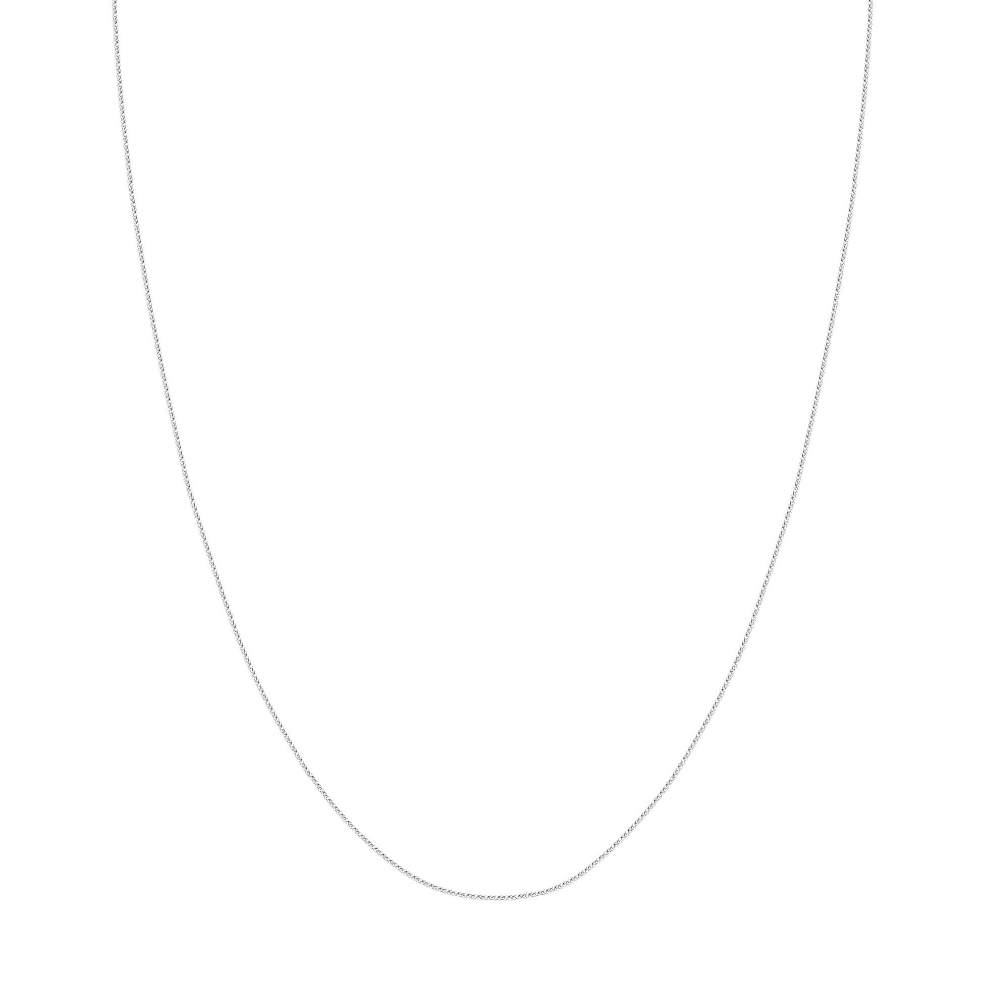 1.17mm Square Wheat Chain with Spring Ring