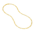 4.7mm Light Concave Figaro Chain Lobster Lock Endcap
