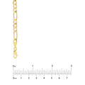 4.7mm Light Concave Figaro Chain Lobster Lock Endcap