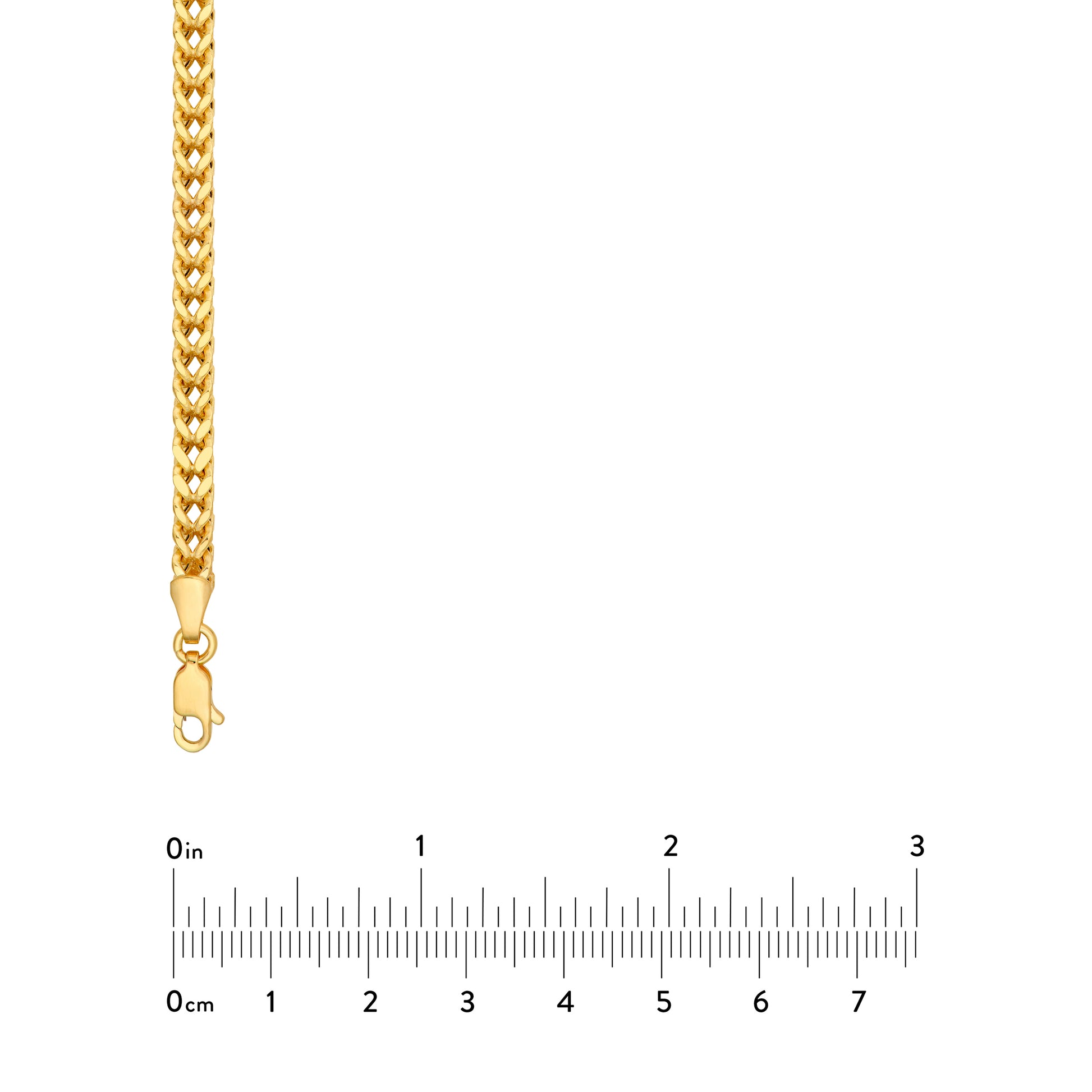 4.15mm Hollow Square Franco Chain