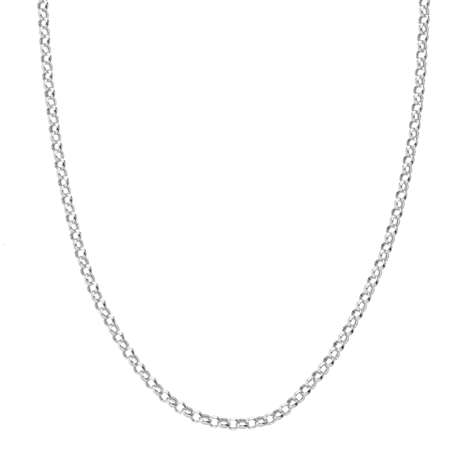 3.75mm Hollow Rolo Chain with Lobster Lock