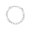 Square Wire Hollow Link Bracelet