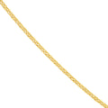 1.75mm Square Wheat Chain with Lobster Lock