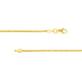 1.75mm Square Wheat Chain with Lobster Lock