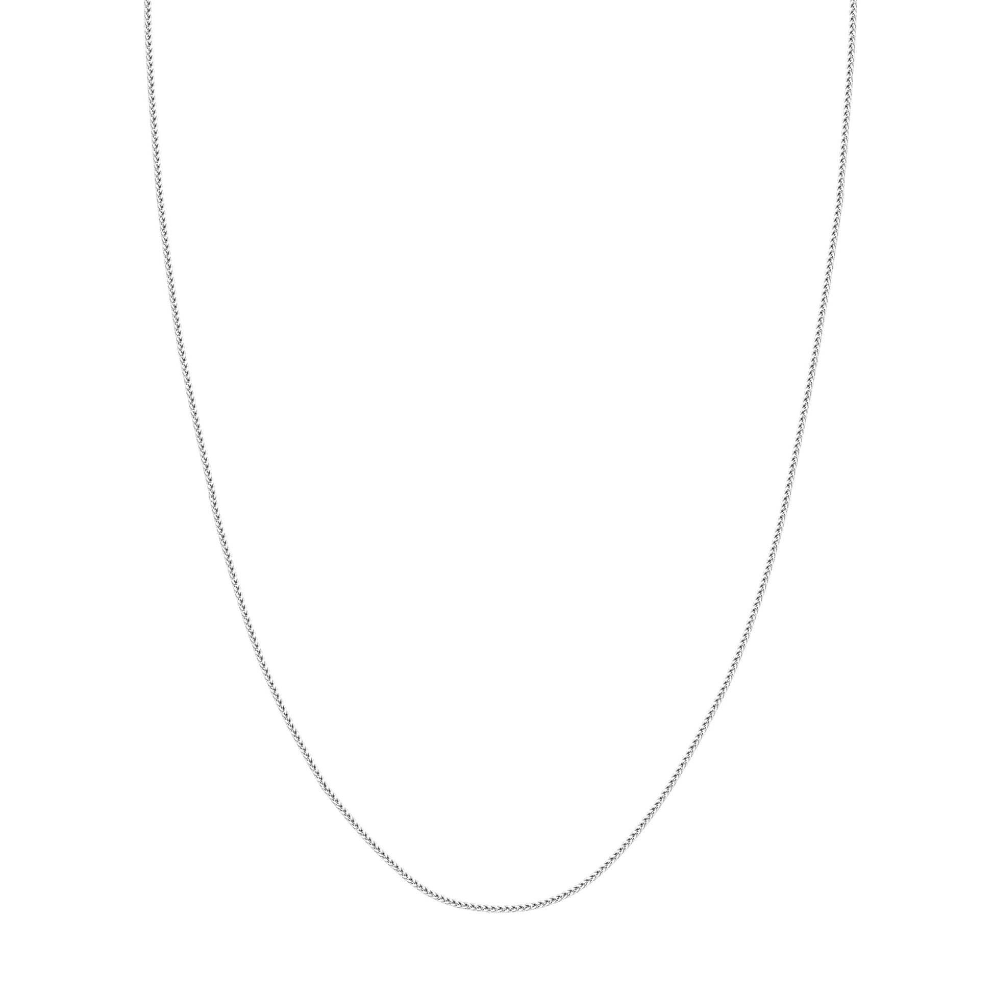 1.75mm Square Wheat Chain with Lobster Lock