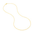 1.17mm D/C Square Wheat Chain with Lobster Lock