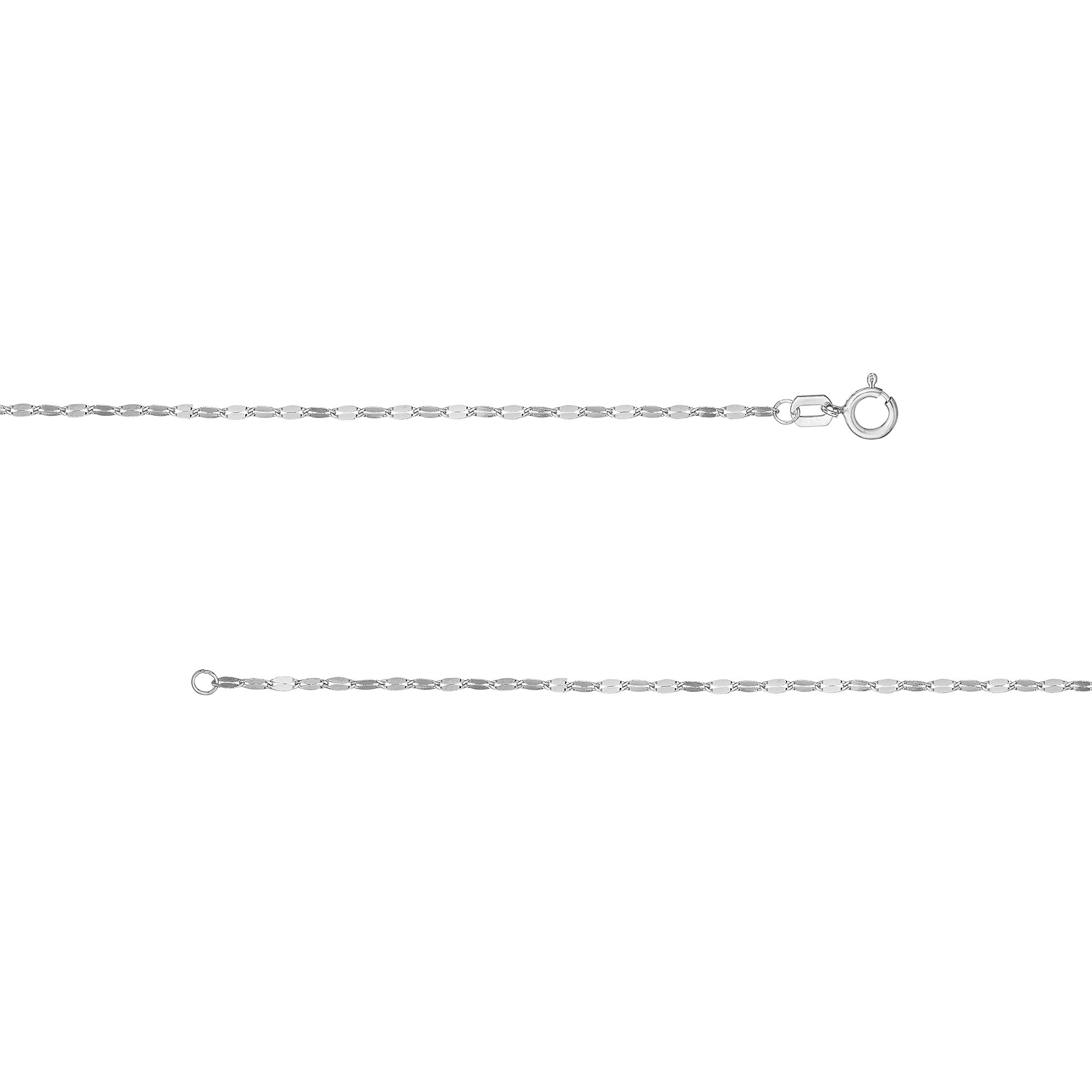 1.45mm Hammered Forzentina Chain