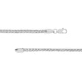 Sterling Silver 2.9mm Square Wheat Chain