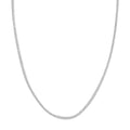 Sterling Silver 2.9mm Square Wheat Chain