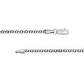 Sterling Silver 2.3mm Oxidized Popcorn Chain with Lobster Lo