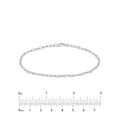 Textured Double Cable Chain Bracelet