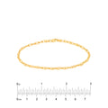 Textured Double Cable Chain Bracelet