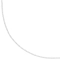 Sterling Silver 1.2mm Pendant Rope Chain