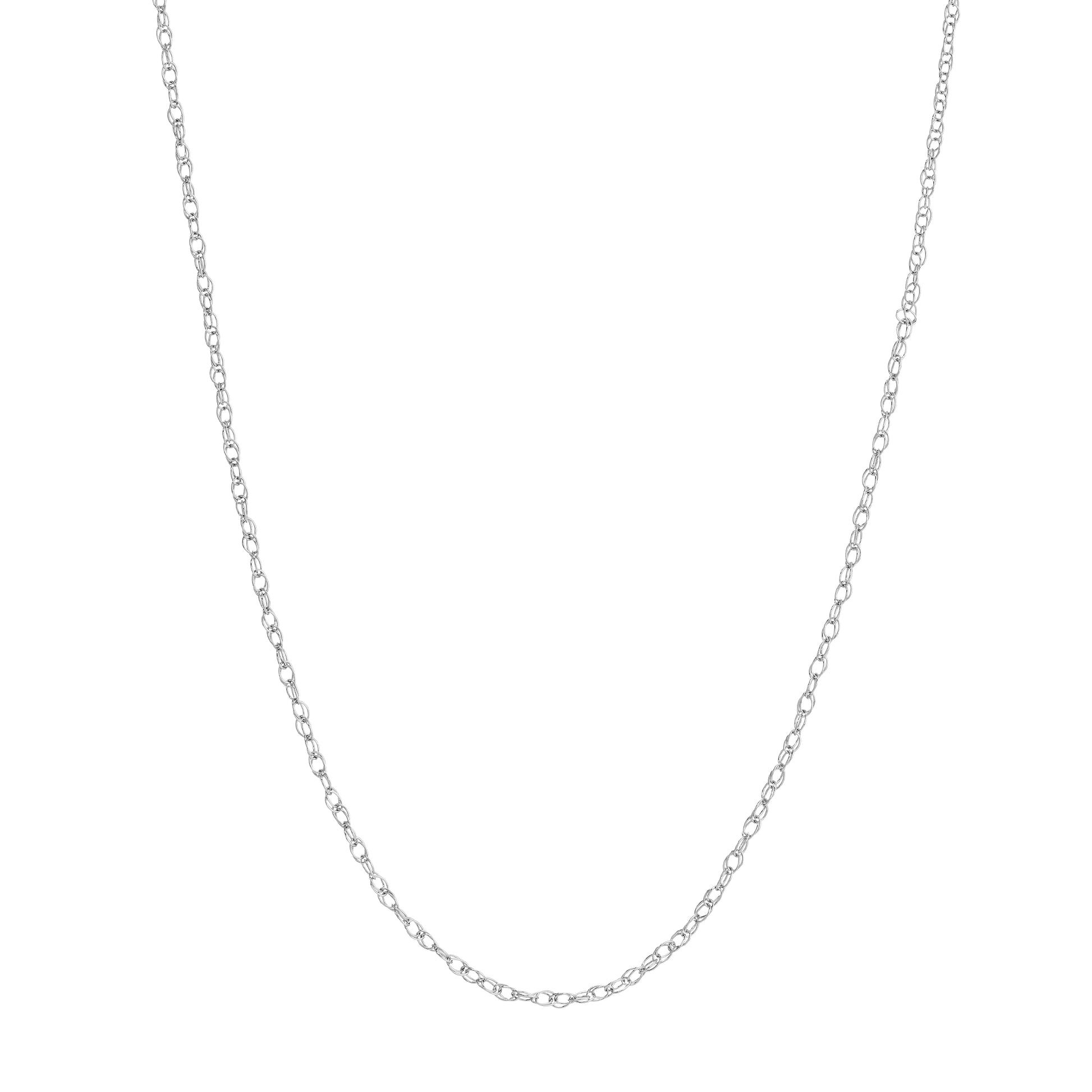 Sterling Silver 1.2mm Pendant Rope Chain