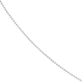 Sterling Silver 1mm Bead Chain
