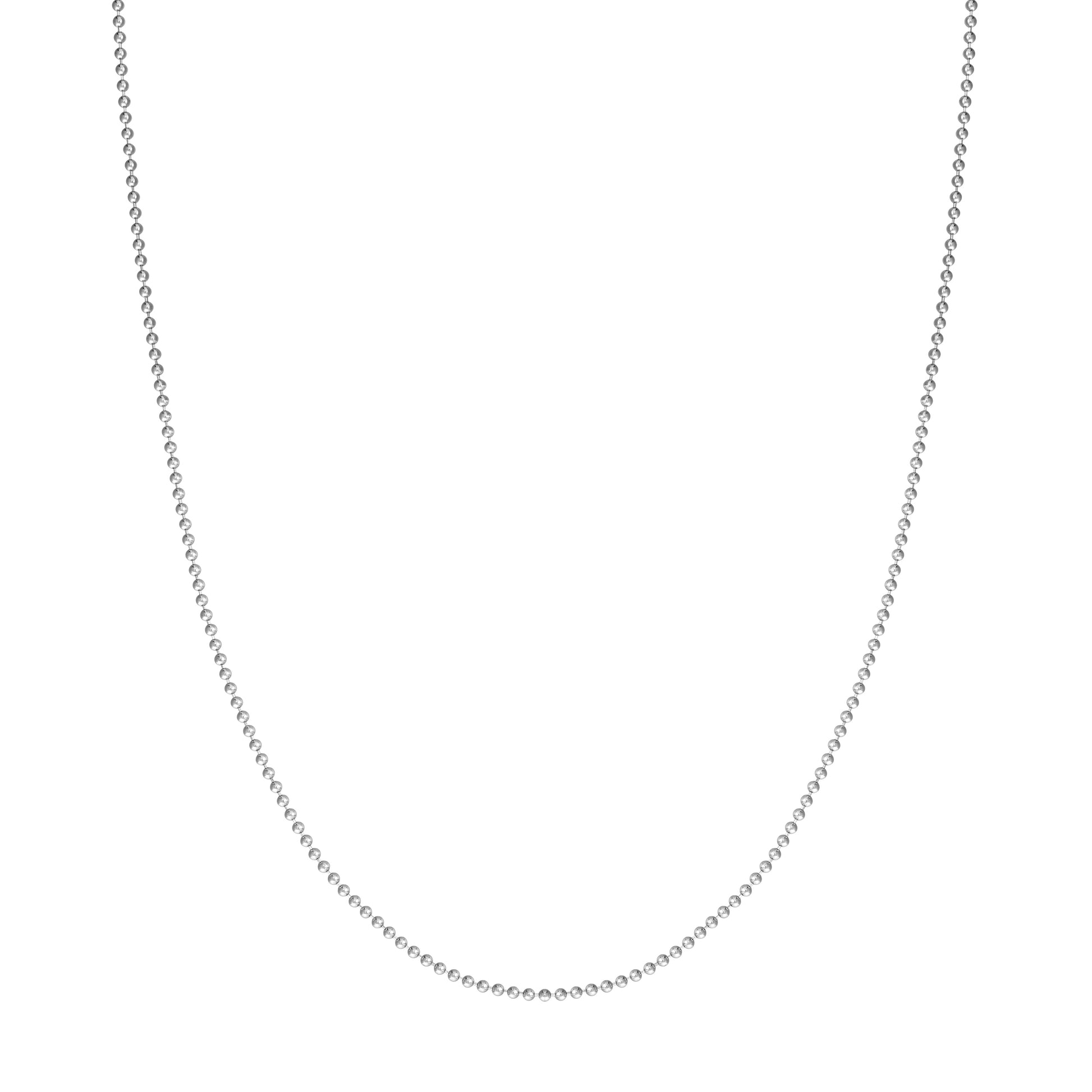 Sterling Silver 1.5mm Bead Chain