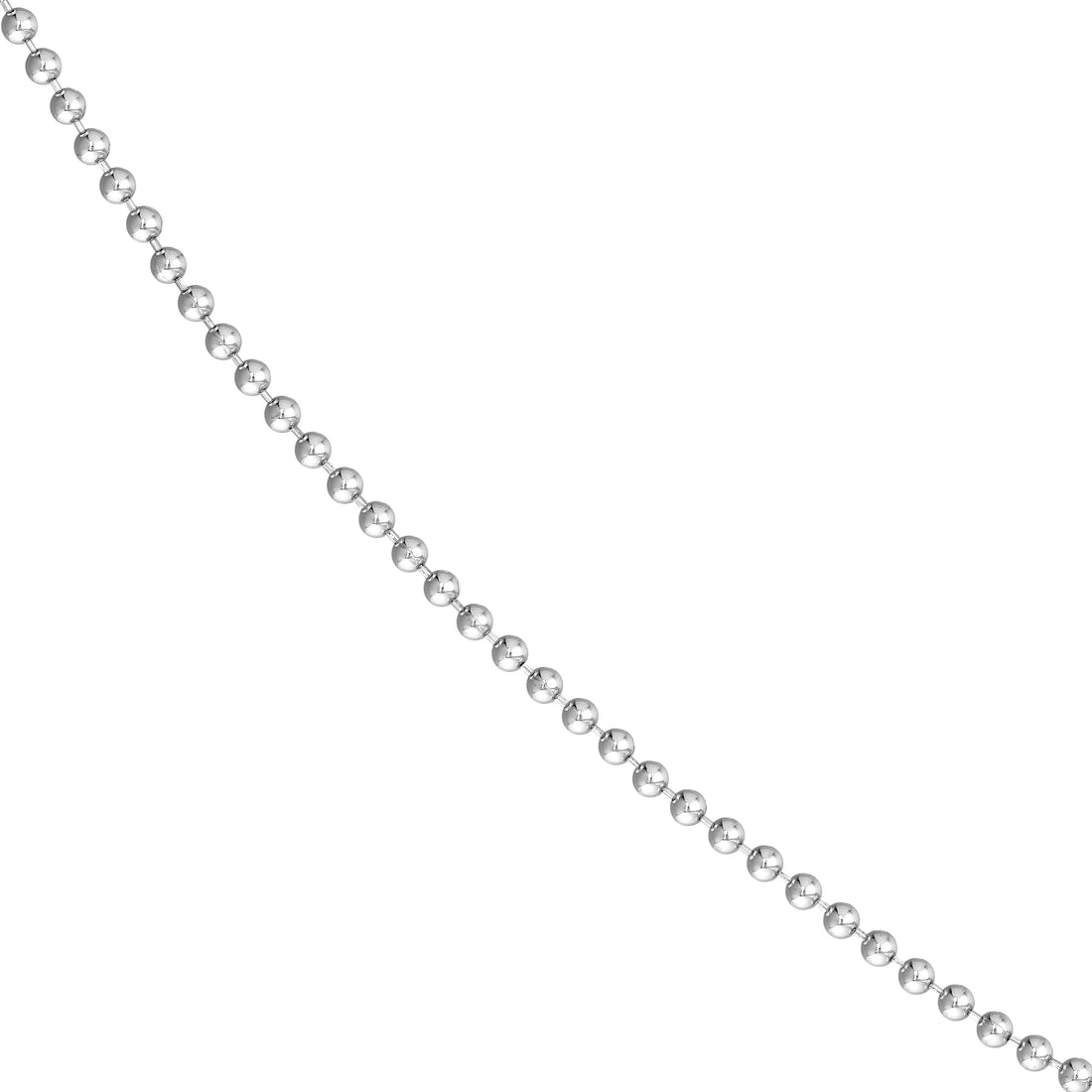 Sterling Silver 1.5mm Bead Chain