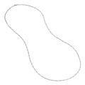 Sterling Silver 1.9mm Figaro Chain with Lobster Lock