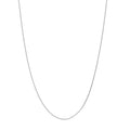 Sterling Silver 0.9mm Cable Chain with Spring Ring