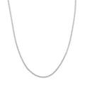 Sterling Silver 2.5mm Franco Chain with Lobster Lock