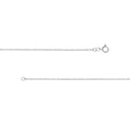 Sterling Silver 1.35mm Pendant Rope Chain