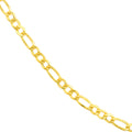 4.90mm Hollow Cuban Figaro Chain
