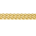 2 Row Hollow Wheat Chain Bracelet