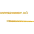 2 Row Hollow Wheat Chain Bracelet