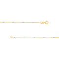 0.95mm Two-Tone Barrel Saturn Chain