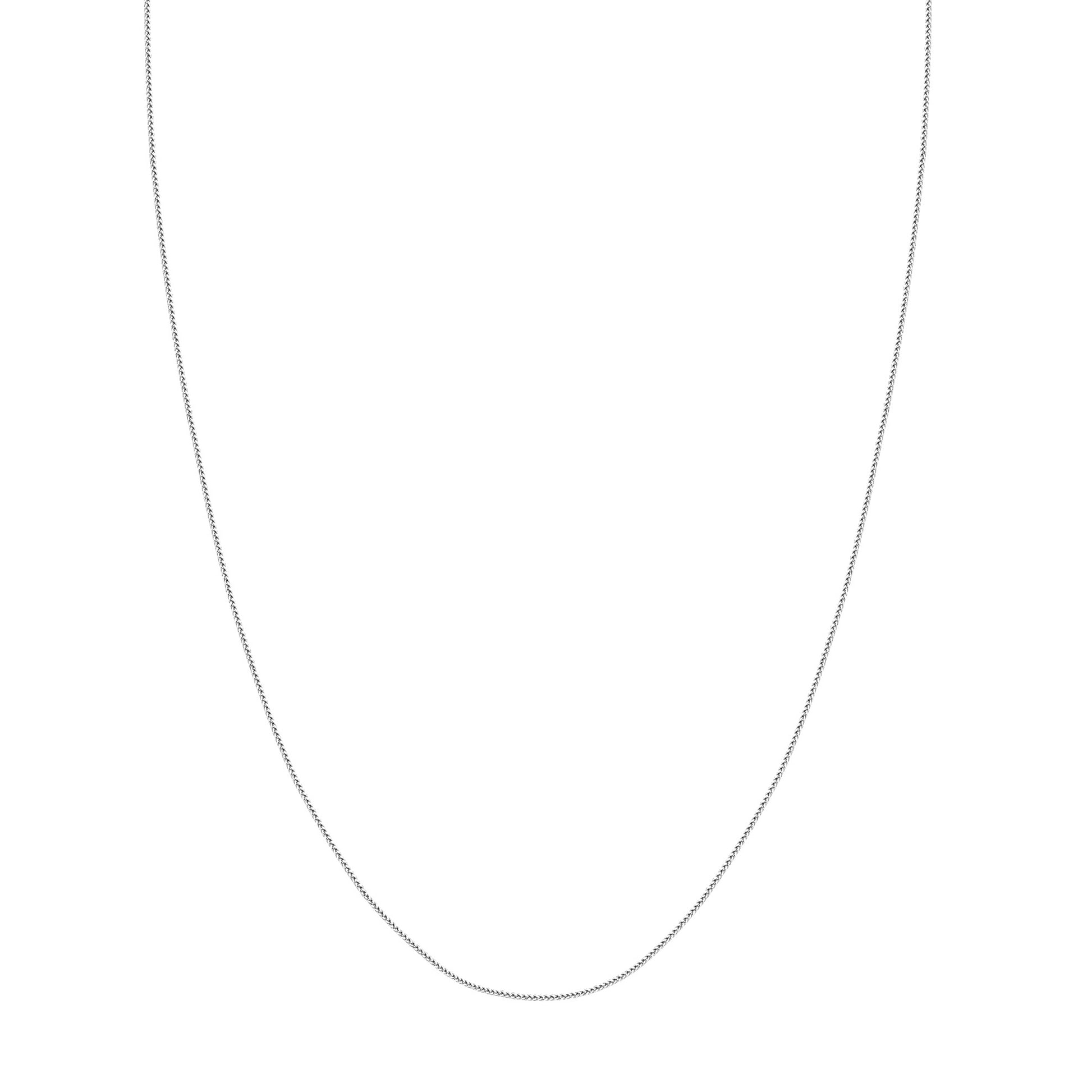 1.50mm Square Wheat Chain with Spring Ring