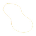 0.55mm Box Chain with Spring Ring and Q-Tag