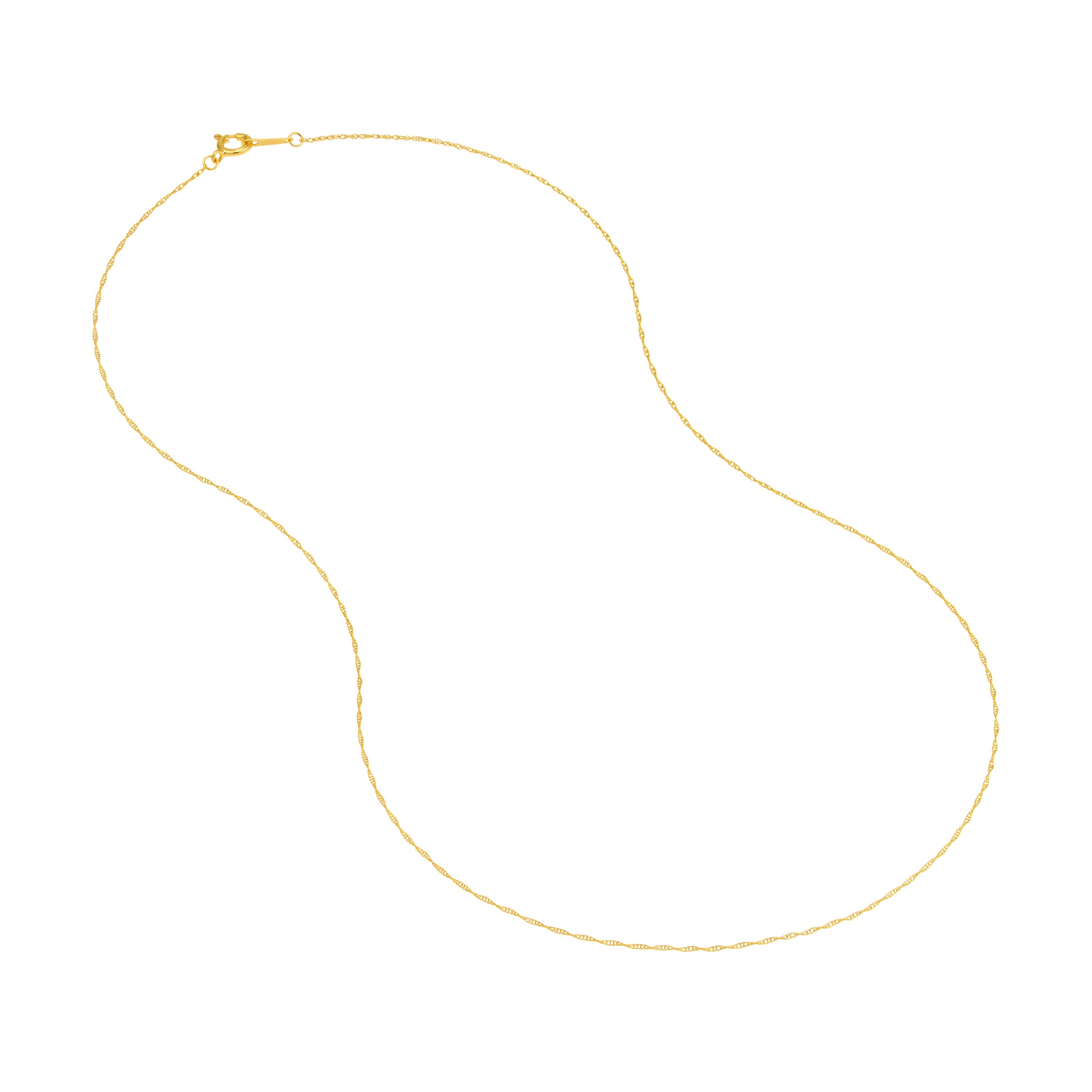 0.80mm Pendant Rope with Spring Ring Chain