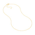 0.55mm Adjustable Box Chain with Spring Ring