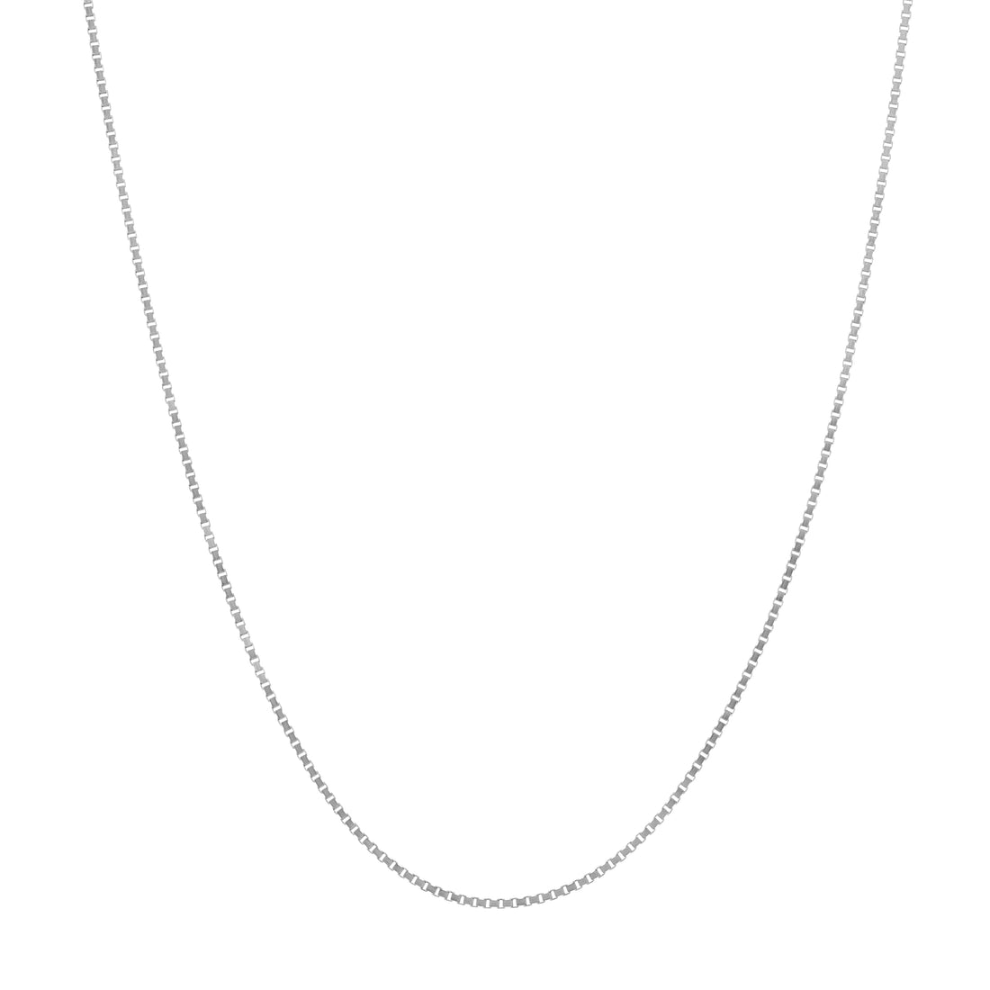 0.55mm Adjustable Box Chain with Spring Ring