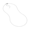 0.9mm Adjustable Cable Chain with Lobster Lock