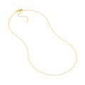0.9mm Adjustable Cable Chain with Lobster Lock