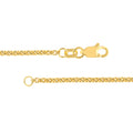1.8mm Hollow Round Box Chain with Lobster Lock