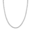 5.7mm Concave Cuban Curb Chain with Lobster End Caps