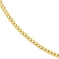 5.7mm Concave Cuban Curb Chain with Lobster End Caps