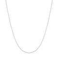 Sterling Silver 1.35mm Open Cable Chain