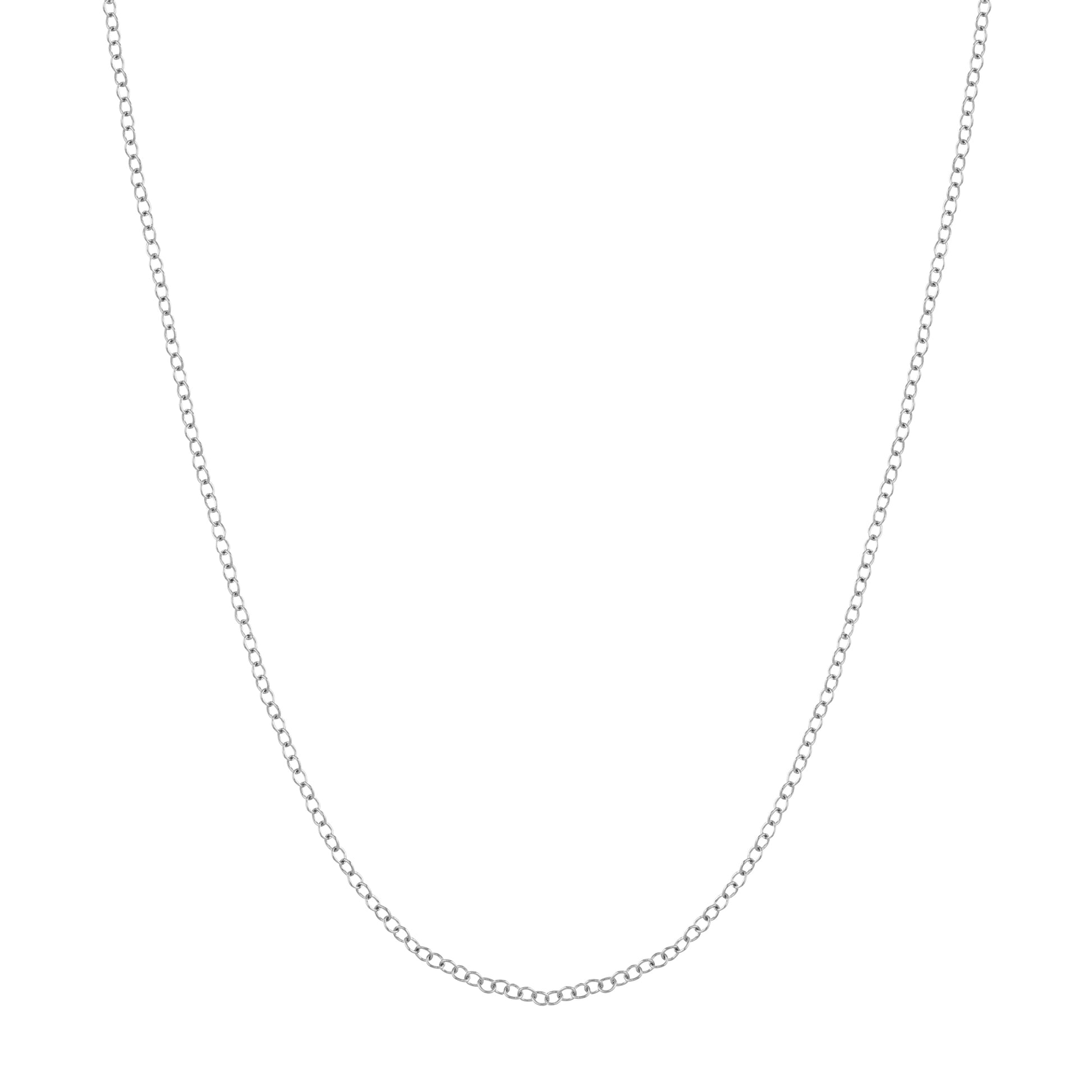 Sterling Silver 1.35mm Open Cable Chain