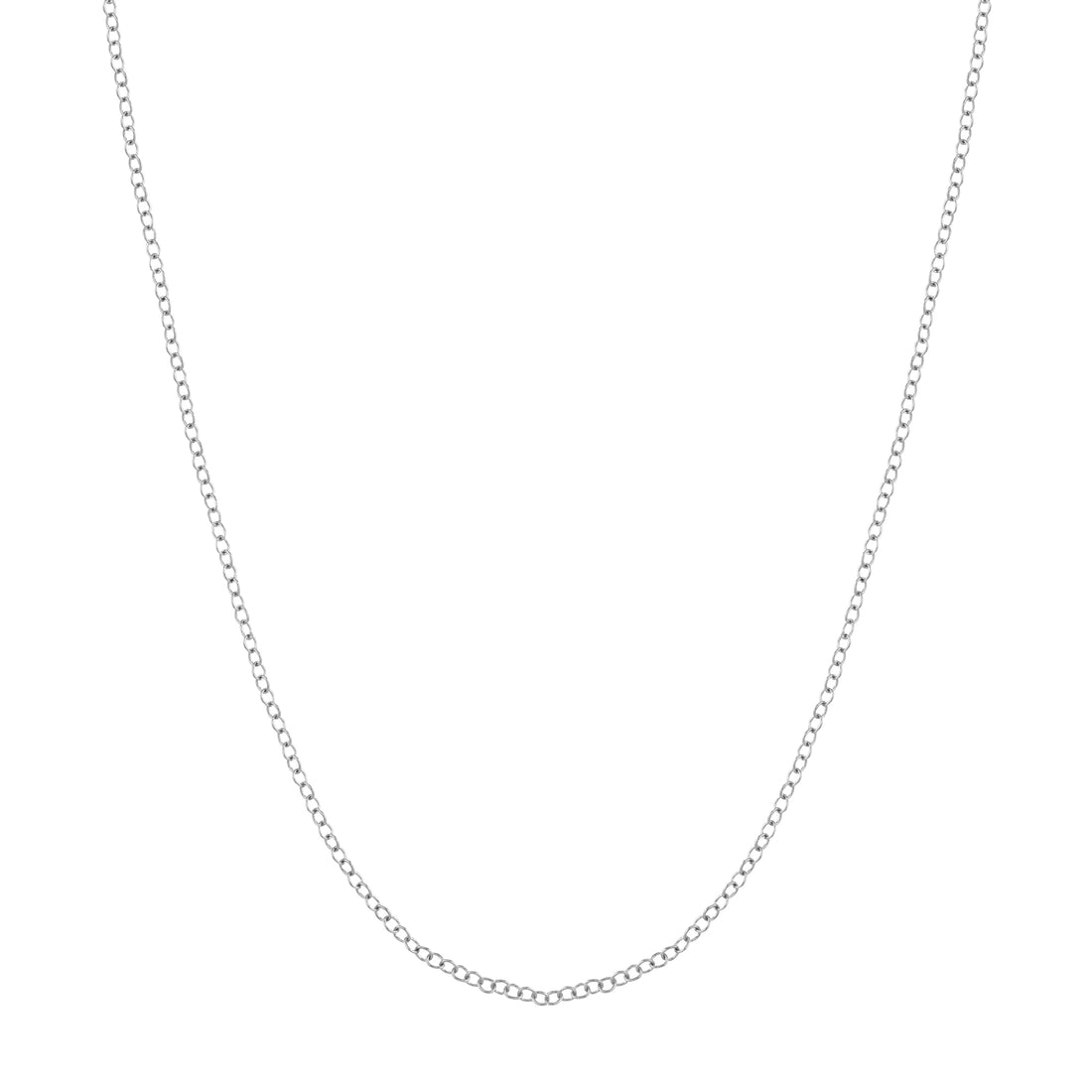 Sterling Silver 1.35mm Open Cable Chain