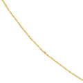 1.15mm Sparkle Singapore Chain with Lobster Lock